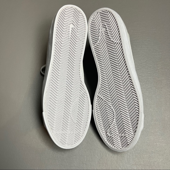 Nike Mens SB Blazer Court Mid White Blk Skateboarding SAMPLE Shoes DC8901 Sz 9 - Picture 8 of 8